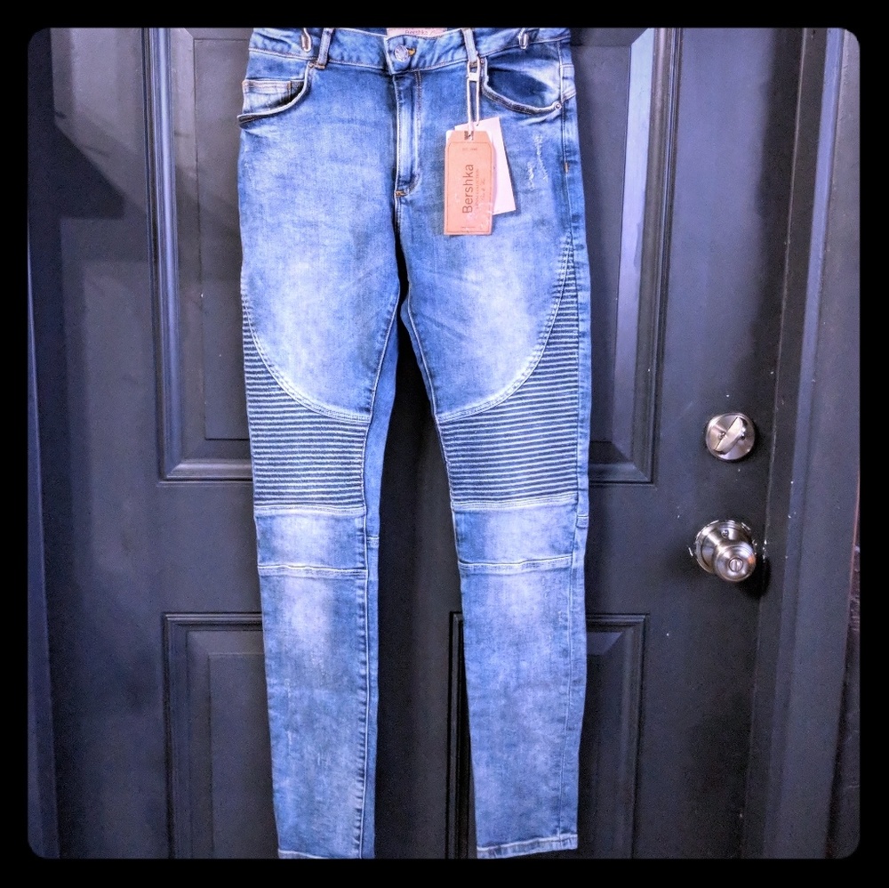 Bershka Skinny Motto Jeans NWT